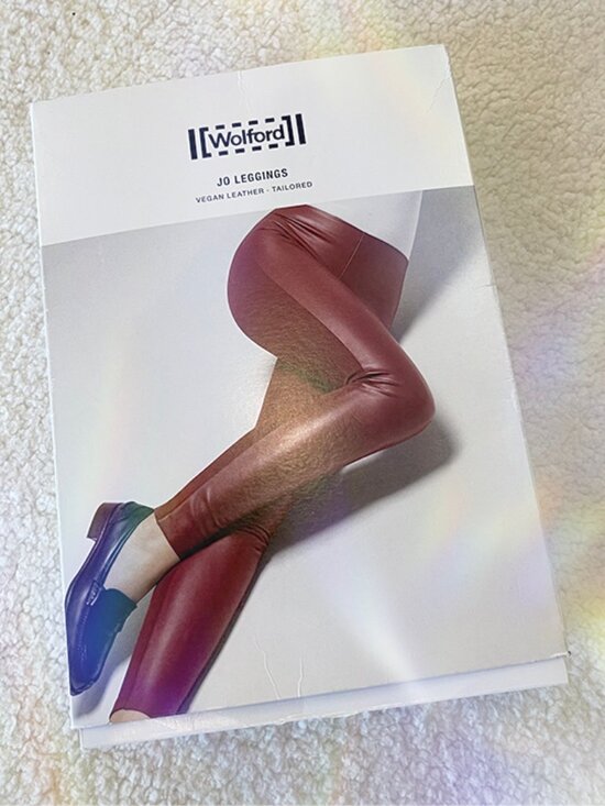 Wolford Pants - Wolford Jo Vegan Leather Leggings- Black- Size 38 *BNWT*